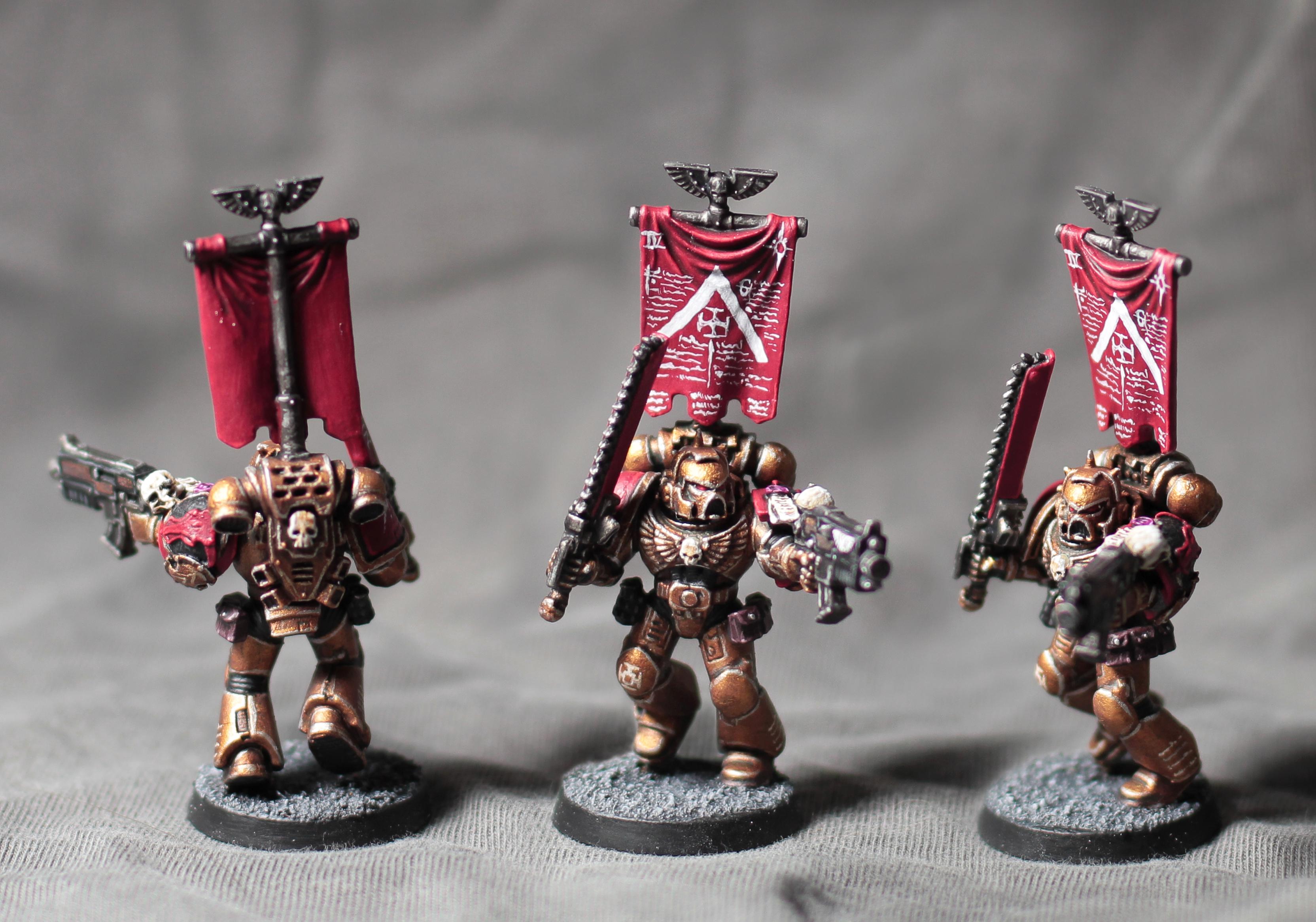 Drybrushing, Minotaurs, Minotaurs Sergeant, Nihilas, Painting, Space